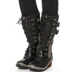 New Sorel Conquest Carly Tall Lace Boots